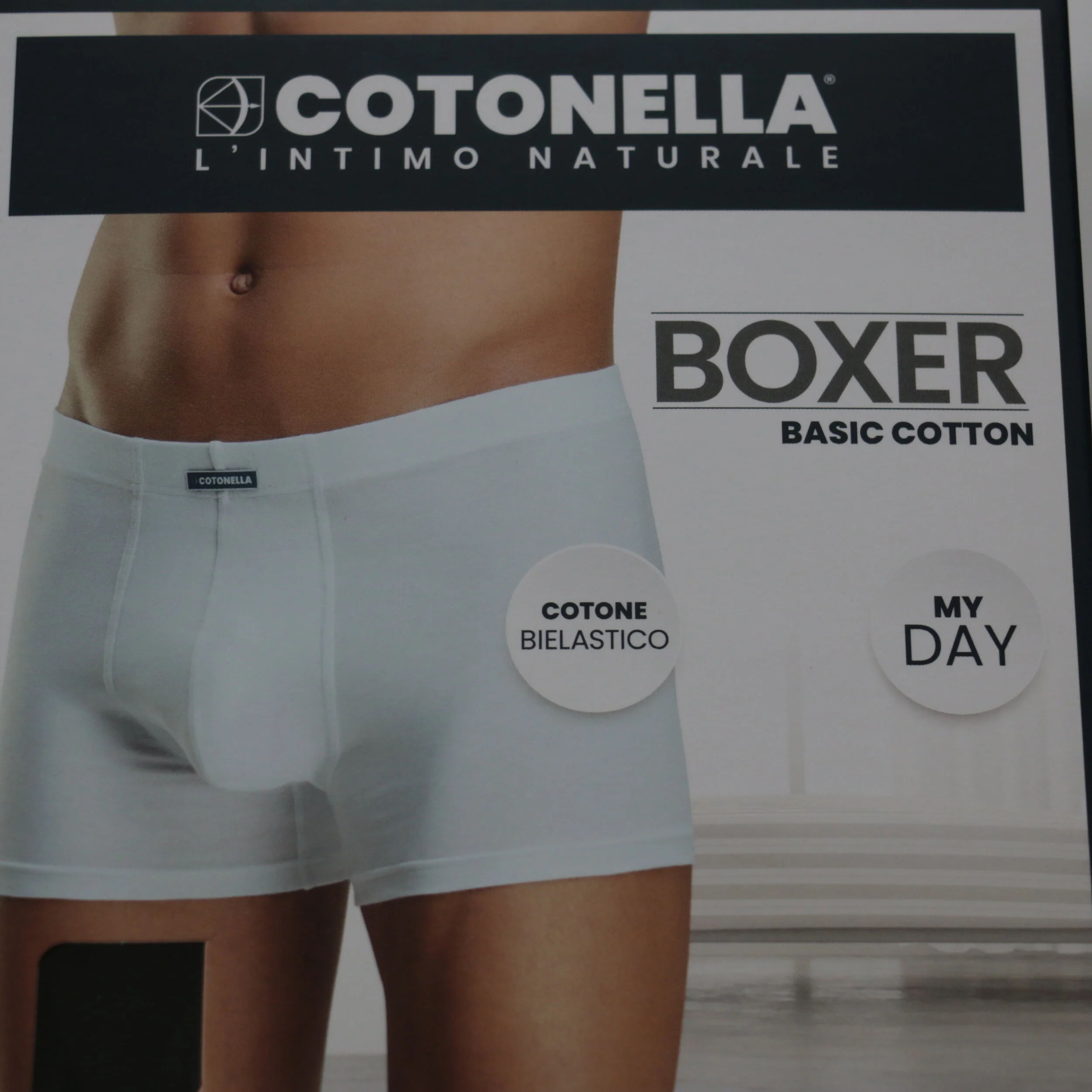 2 Boxer Cotonella 8336 (2 confezioni singole)