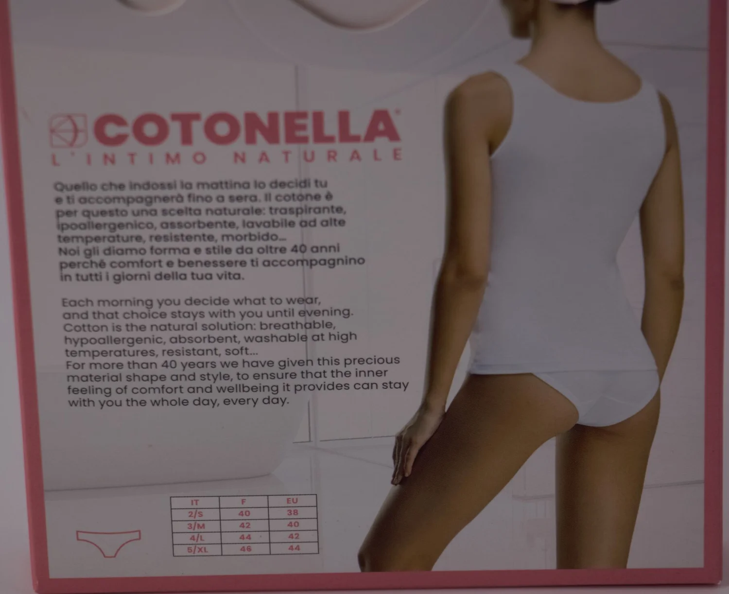 COTONELLA 2 Slip Long Cotone Art. 3163 Col. E Mis. A Scelta Bianco 6-XXL