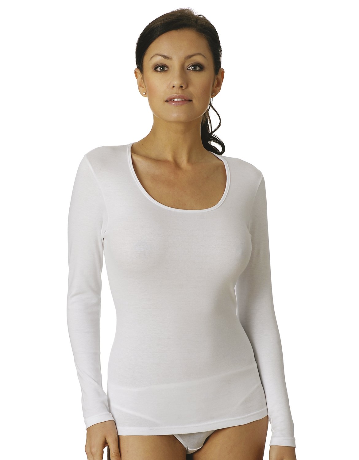 Maglietta Manica Lunga Cotone Elasticizzato Vajolet 6272