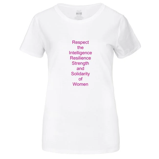 White with pink print