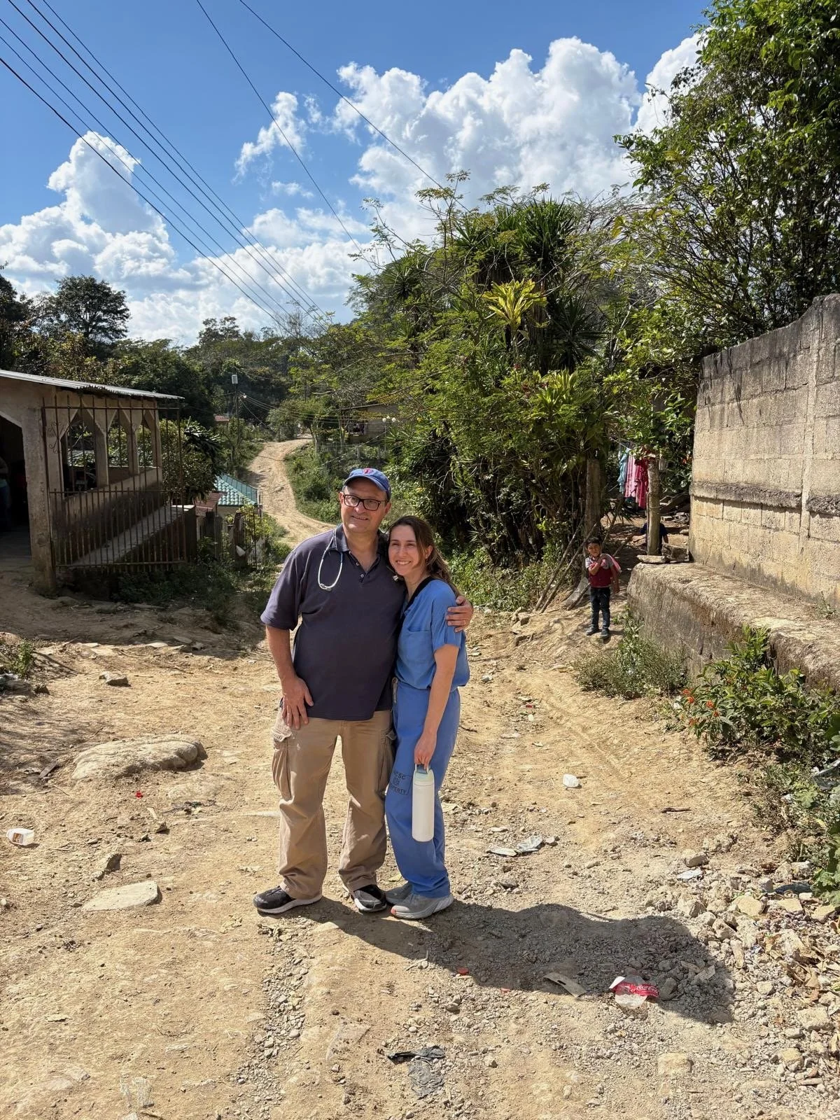 Two generations of the Russell family