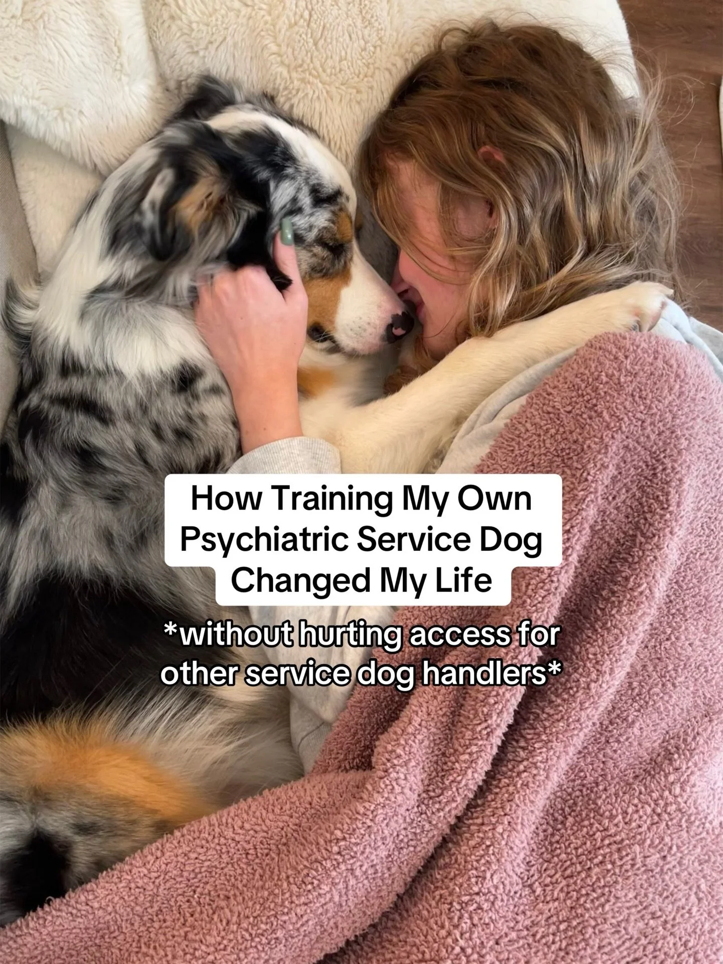 The best meds I&rsquo;ve ever tried ❤️ I sometimes still can&rsquo;t believe how much Finley has changed my life. It&rsquo;s hard sometimes to remember just how down bad I was. 

And it&rsquo;s still so amazing and shocking every single time he picks