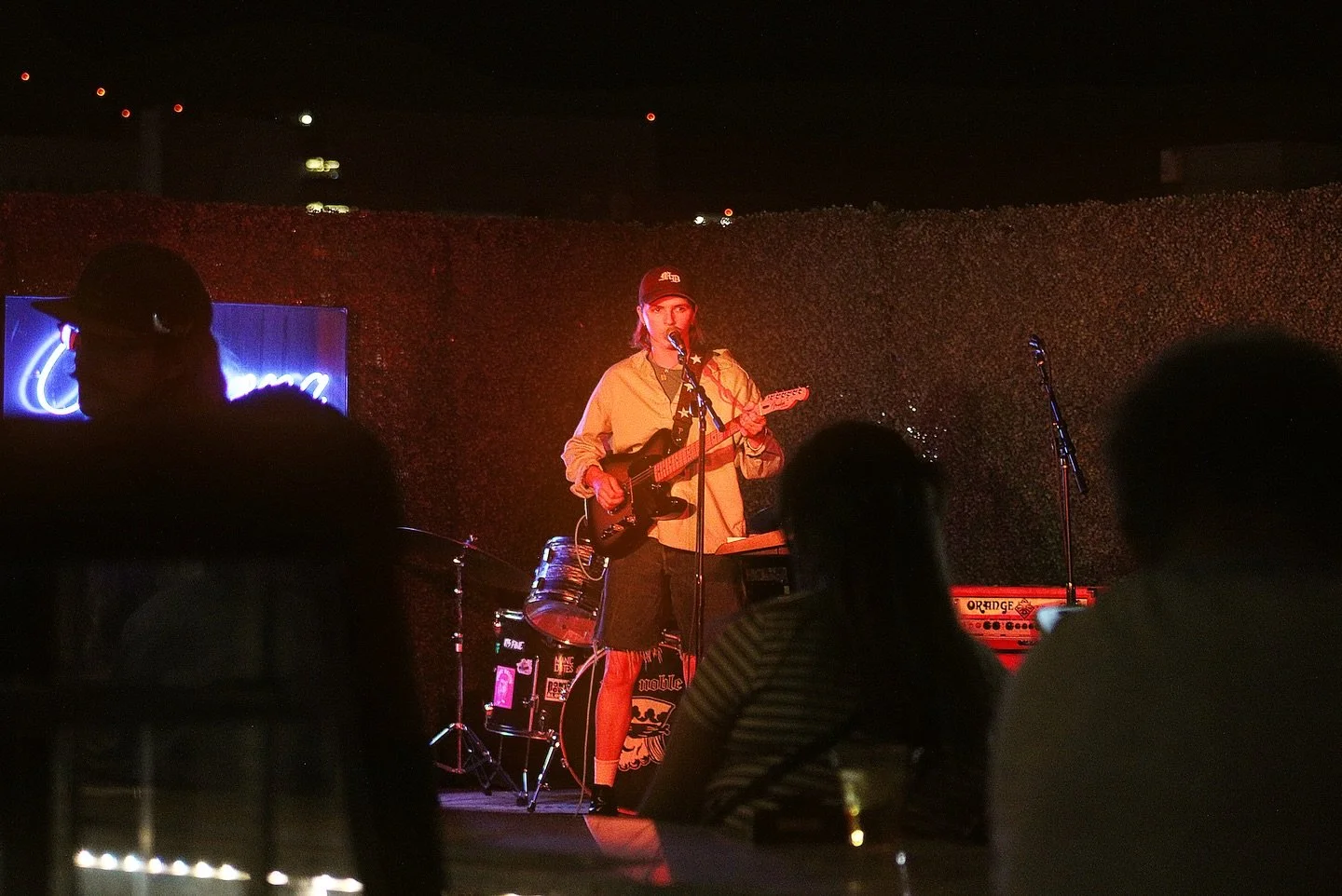 Mad Devine playing at the Mojave Rain release show!