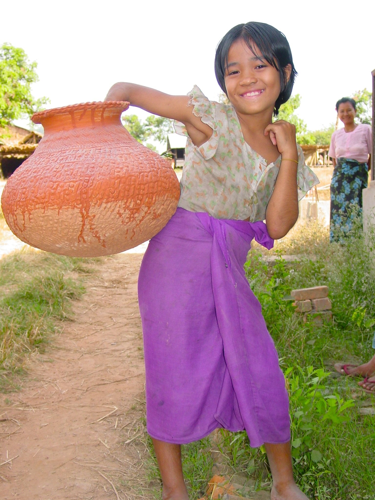 Girl in Myanmar - Travels of Brenda Shaddox of The Explorer's Club - Corner Cartel Boerne celebrates Women's History Month