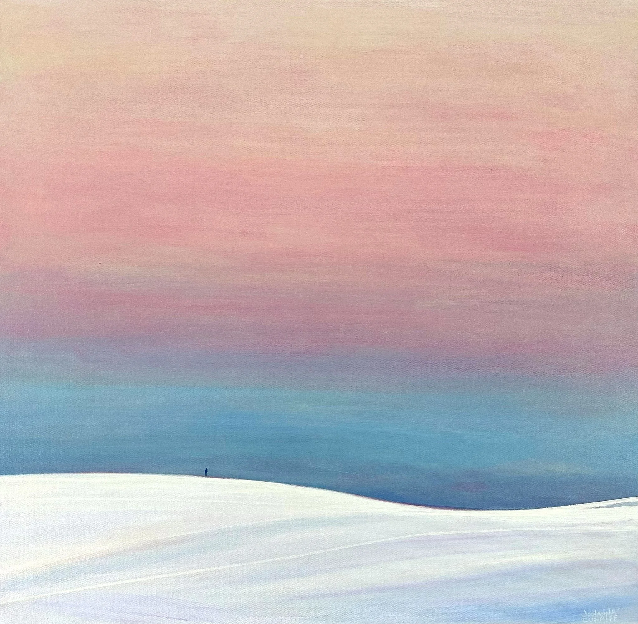 "White Sands" (30"x30") on Canvas
