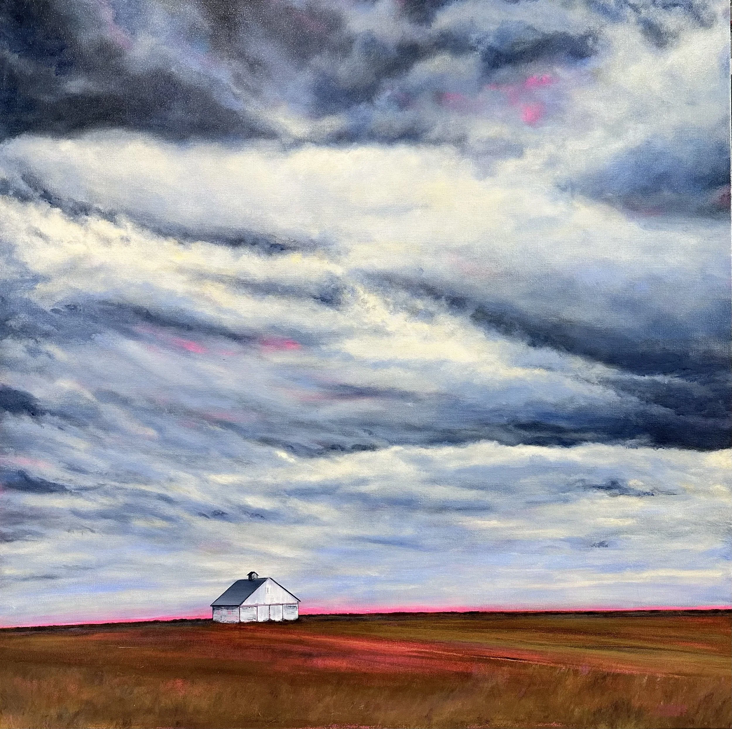 "Cielo Gris" (36"x36") on Canvas