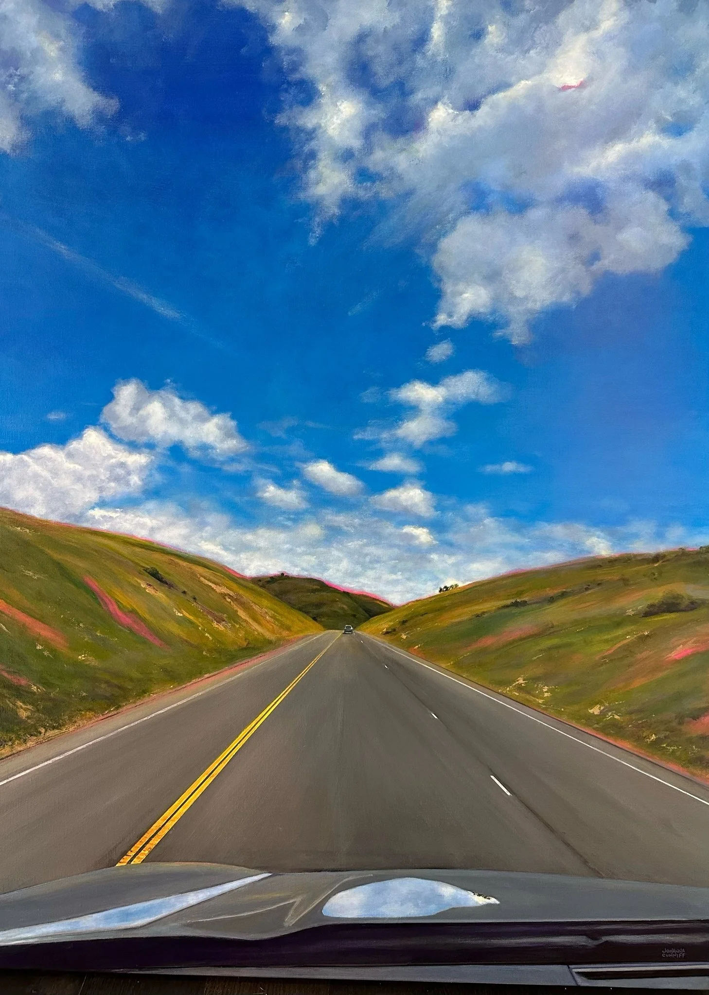 "On the Road Again" 30"x40" on Canvas (Sold)
