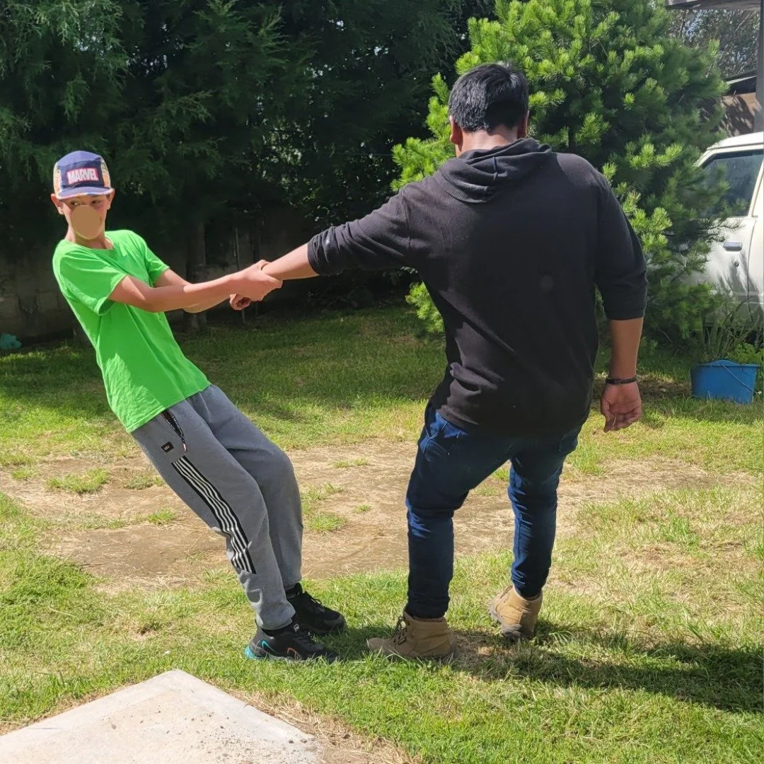 Playing after church