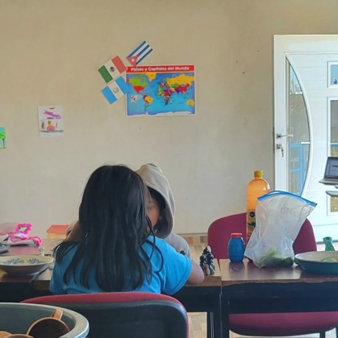 Snack and chess at the end of recess