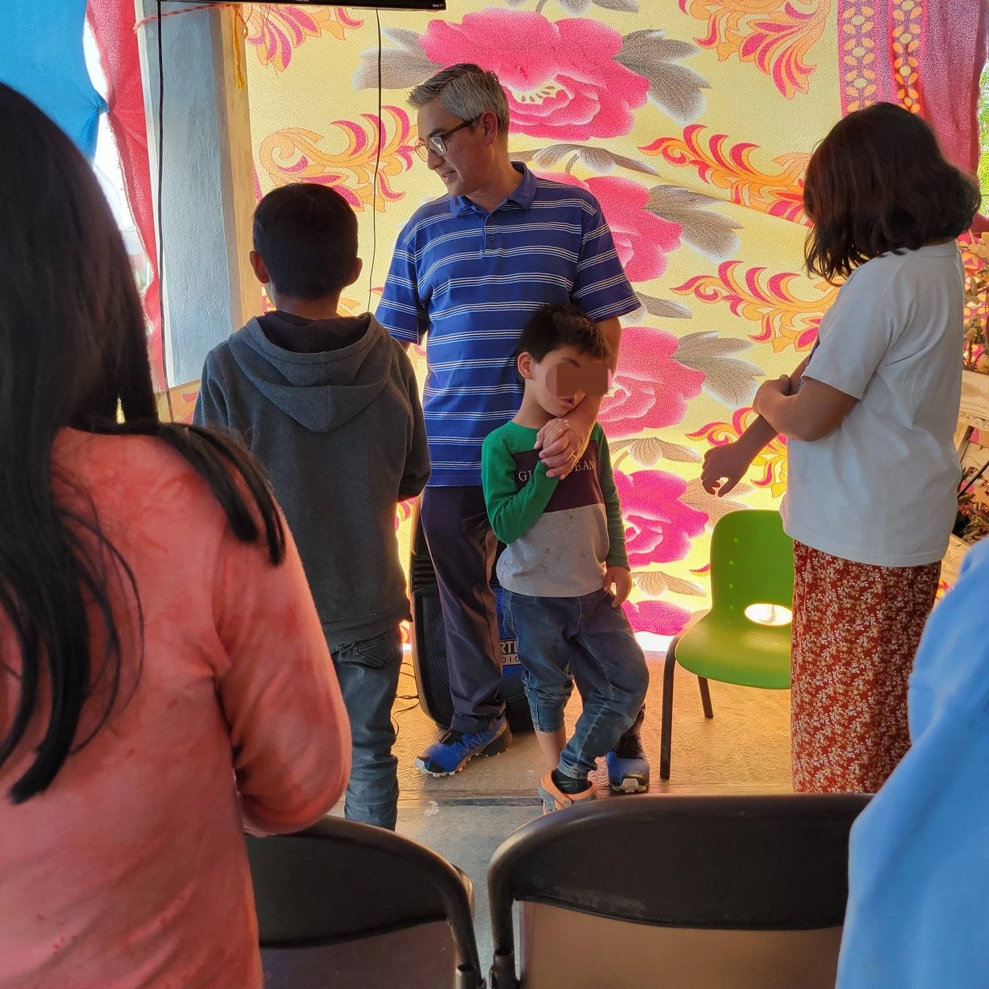 Good Friday service - we had a full house, with some visiting who hadn't been in church for a long time.