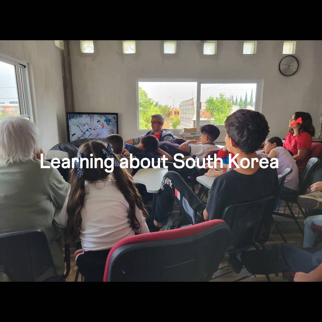 Art and culture class about South Korea
