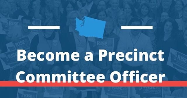 File to become a PCO between May 11th thru 15th. We need you! I'm willing to help. I can be reached at 253-249-3076.

https://www.wa-democrats.org/local/pco/