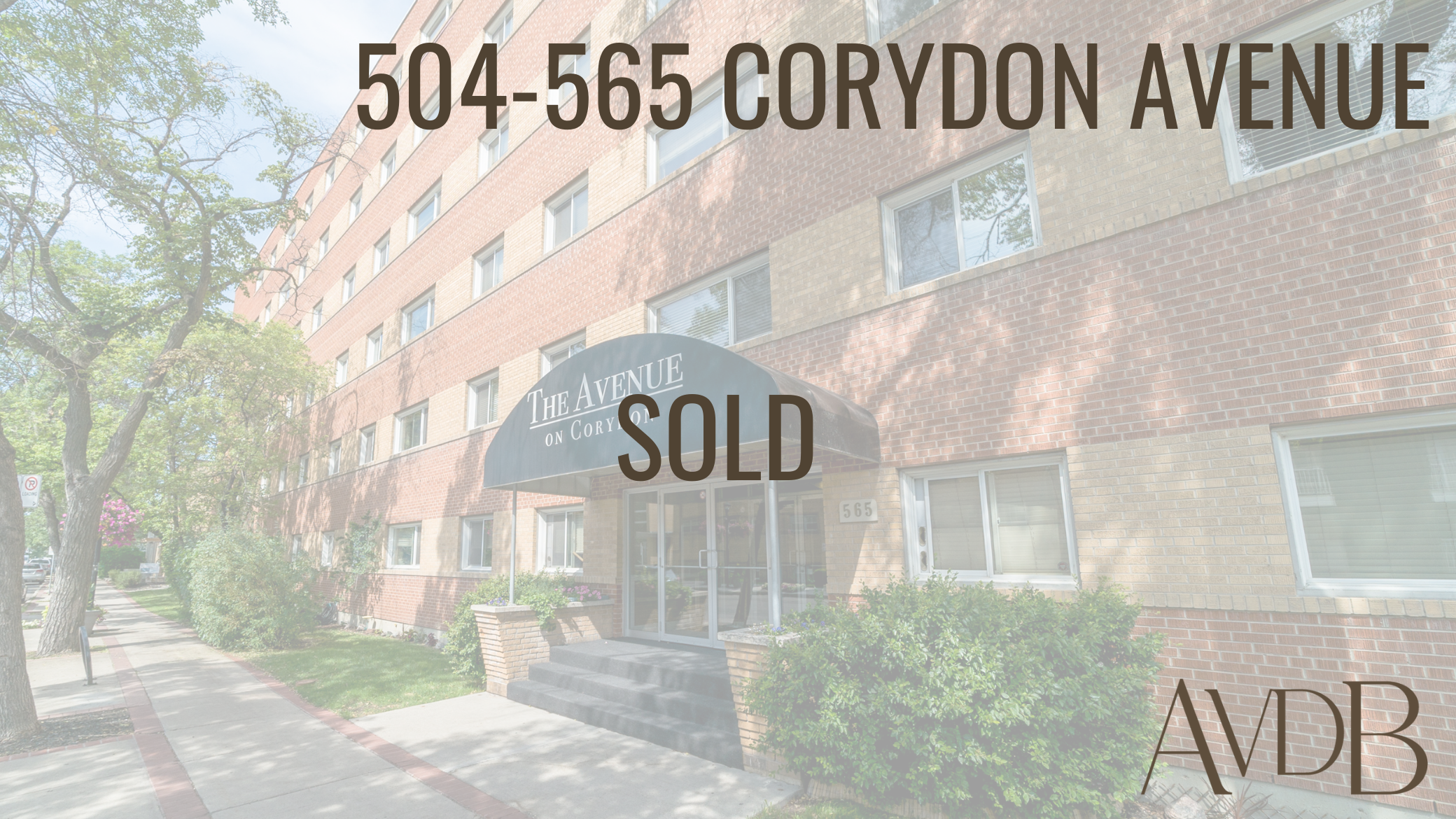 Sold 565 Corydon Avenue Condo
