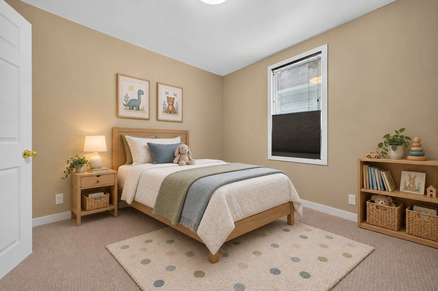 Charming sage-and-blue kids bedroom.jpg