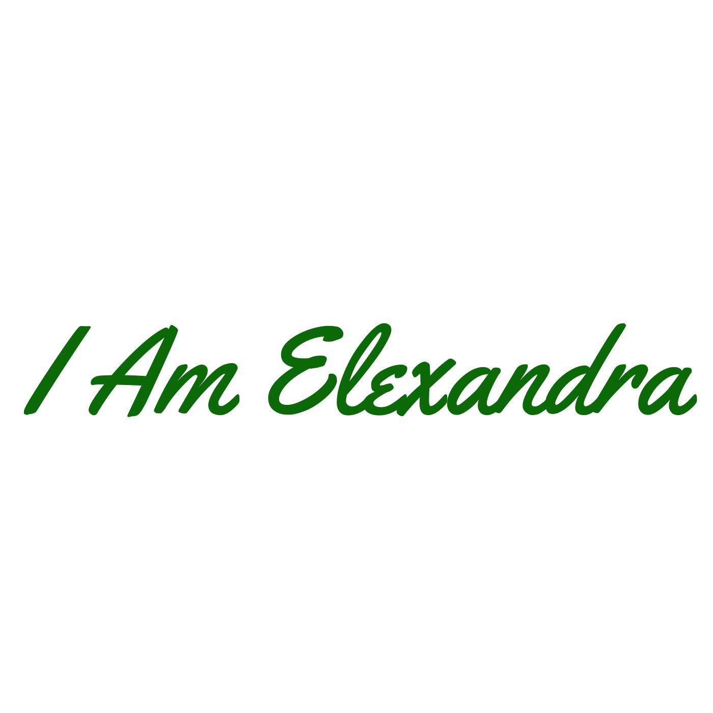 I Am Elexandra