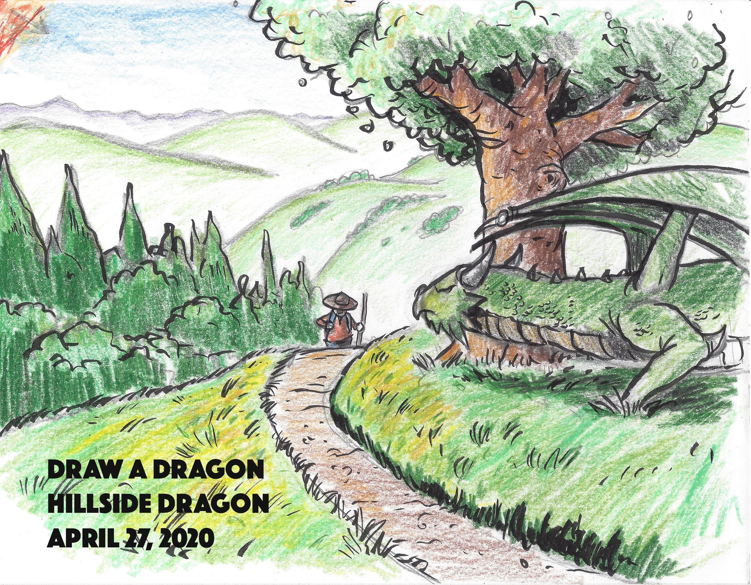 April 27 - Hillside Dragon