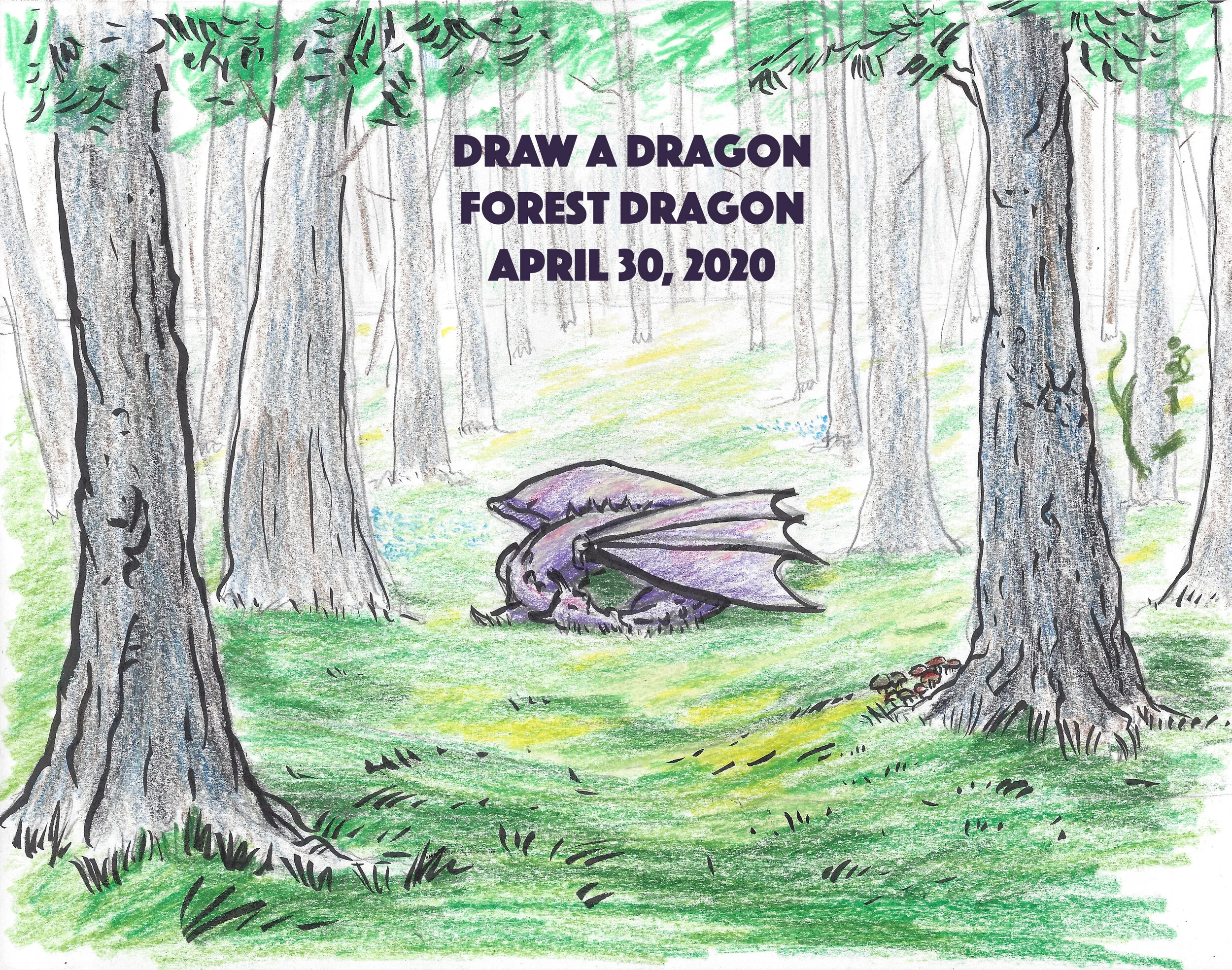 April 30 - Forest Dragon