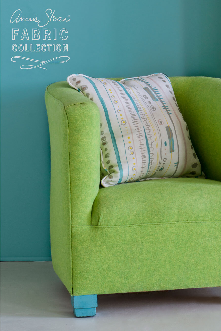 Linen Union English Yellow + Antibes Green, Provence Wall Paint, Piano in Provence cushion.jpg