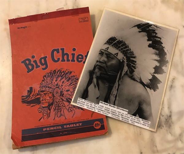 No BIg Wahoo: Why is there a Native American warrior on our writing tablets?  — Kristy Battani