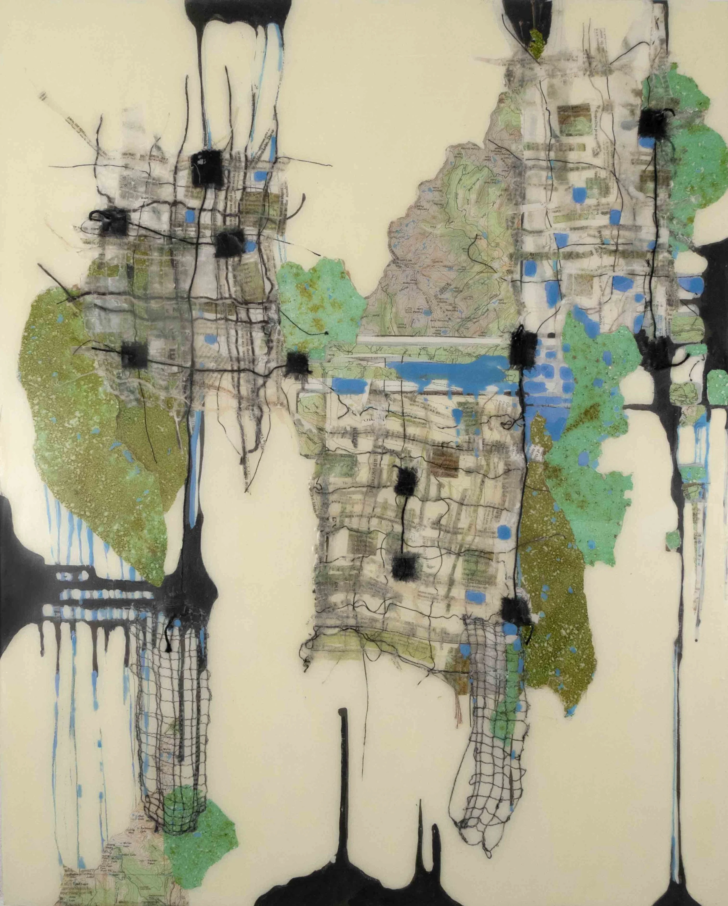 "Fall Into Place" / 30"x 24" / $2300