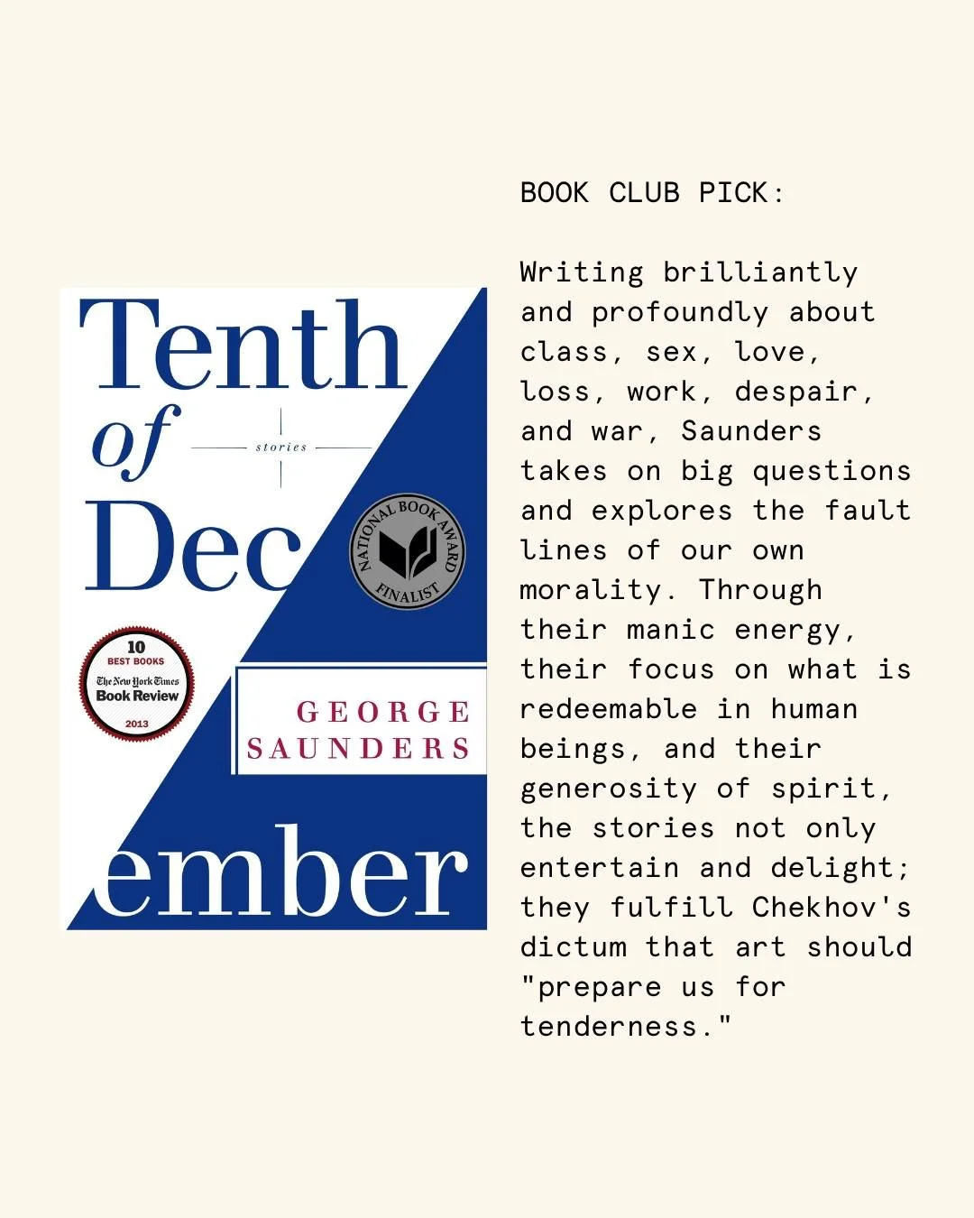 Book club highlight, 2025