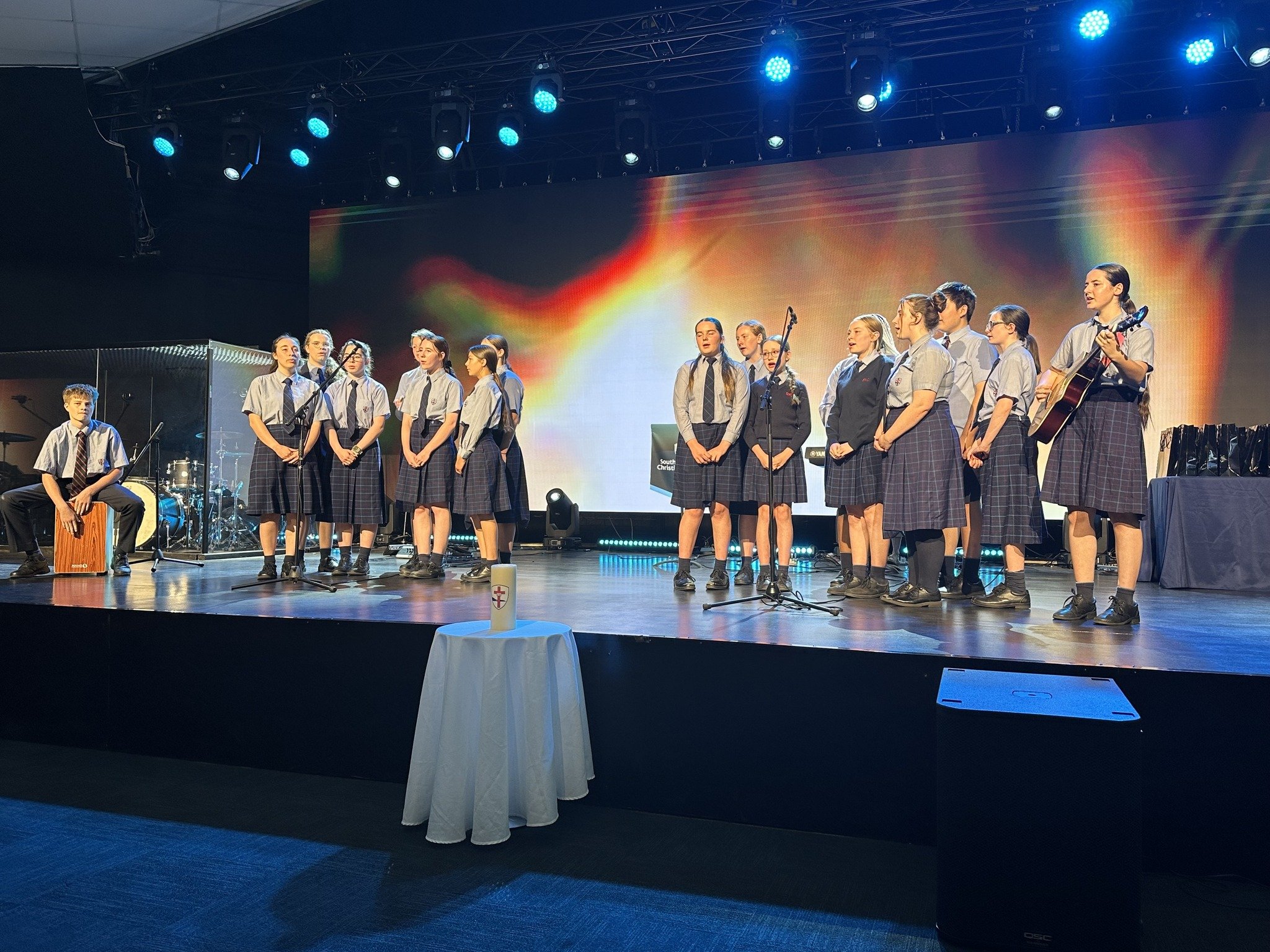Thank you, Mr. Kowald, for sharing these photos from our Seniors Presentation Night.

It was wonderful to hear the SVCC Choir perform Home by Philip Phillips. We also said an emotional goodbye to Mr. Serfontein, who is leaving after many years of ded