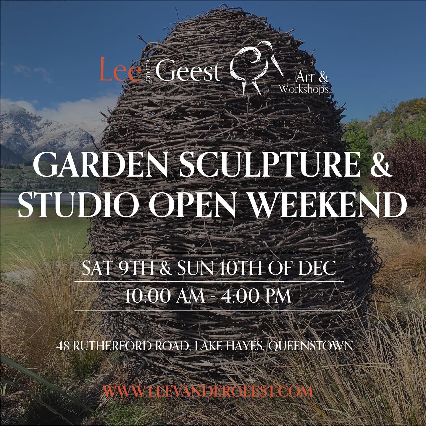 It&rsquo;s been a long time in the making, but I am excited to finally share my garden sculptures and studio with you guys to come and see what I&rsquo;ve been creating.

Come and say hi, enjoy a glass of bubbles and take a stroll around the garden. 