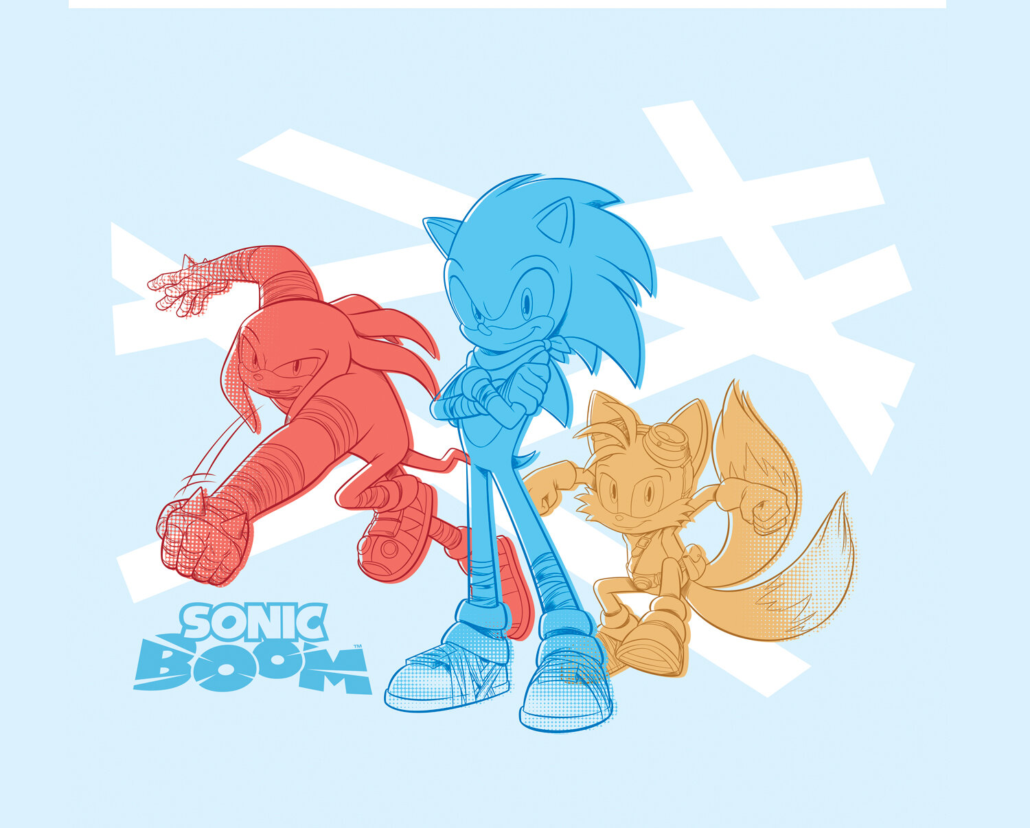 Sonic Boom Vector Style Guide - Design Force