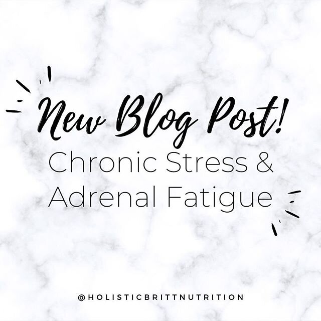 NEW BLOG POST!

This post is all about STRESS! And it&rsquo;s impact on the body when it&rsquo;s chronic.

We discuss adrenal fatigue and how to combat it with some simple lifestyle changes!

Click the link in bio for full article!

#blogpost #holist
