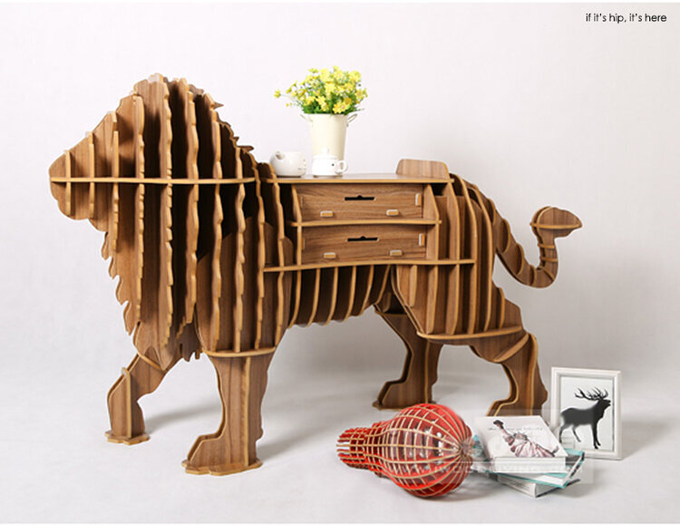 Lion Shelving and storage - If it’s hip, it’s here.