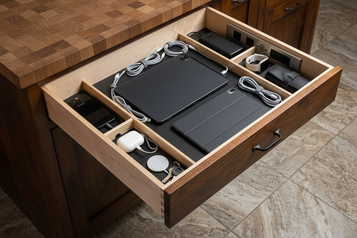 The Charging Drawer: How to End the Powerboard on the Bench