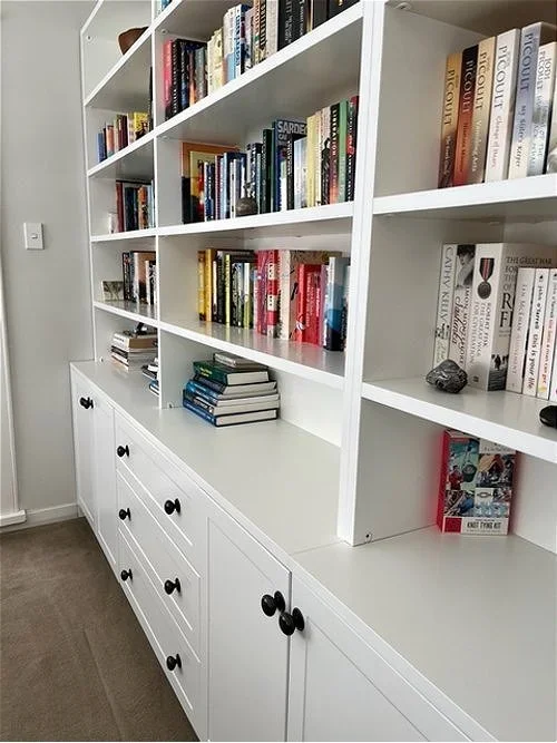 Library with Storage