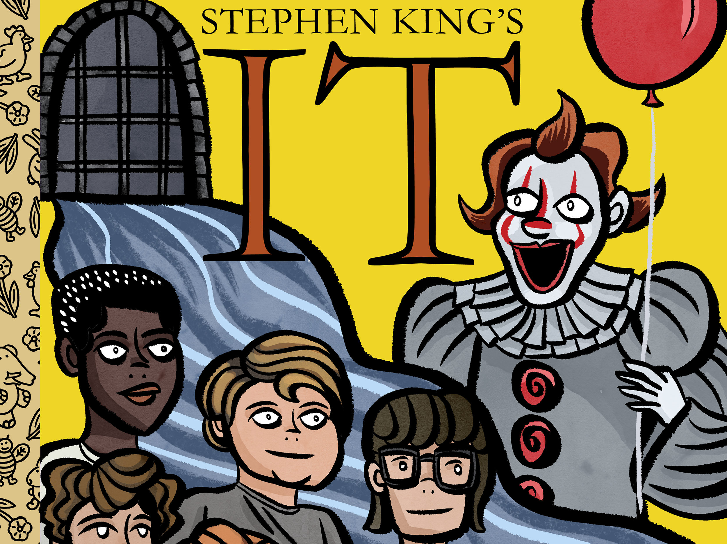 Stephen King's Little Golden Books Parody