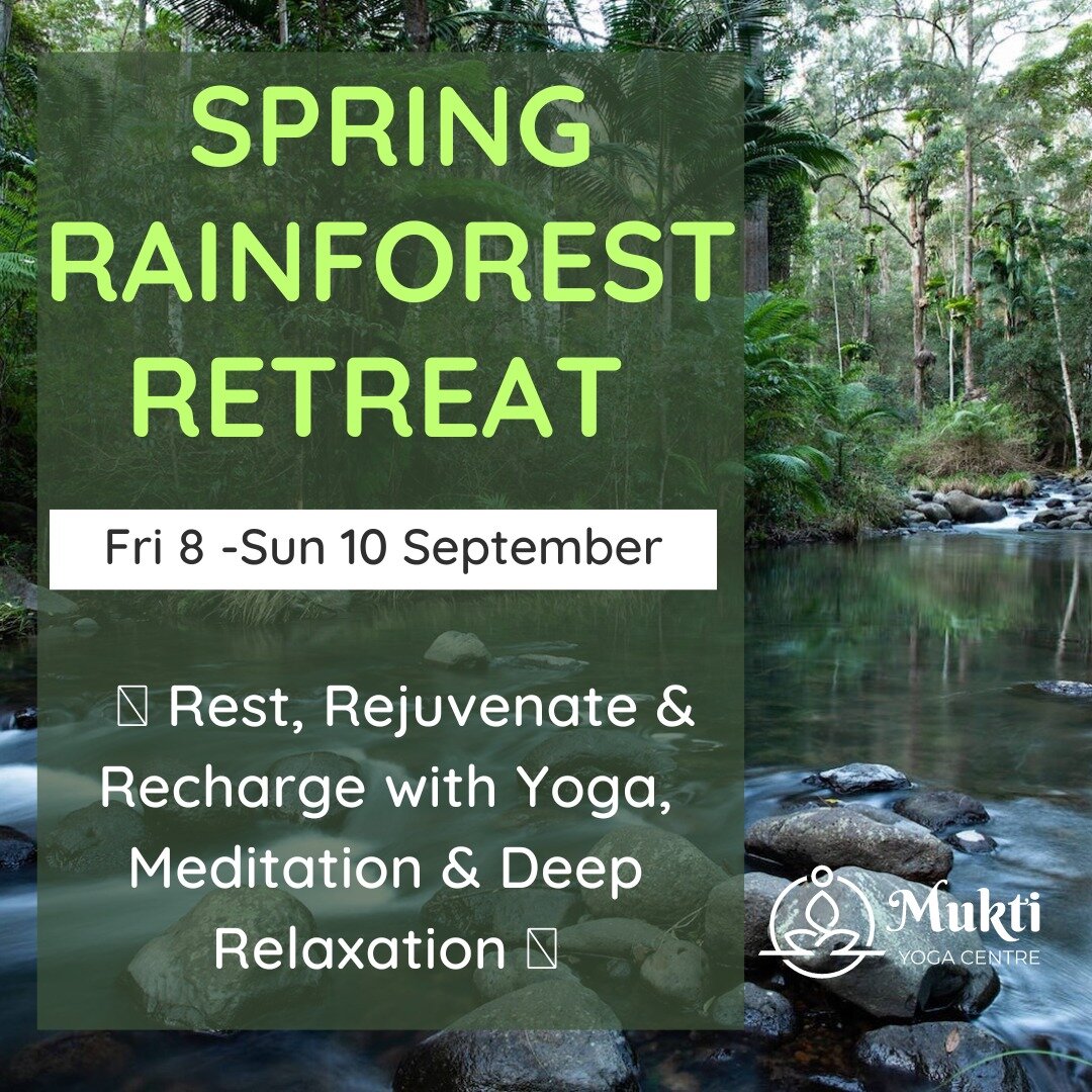 SPRING RAINFORSET RETREAT
Fri 8th Sept - Sun 10 Sept 2023

You are warmly invited to our special SPRING RAINFOREST RETREAT with Miriam Van Doorn &amp; Jill Shaw-Feather.

Join Miriam &amp; Jill in the peaceful space of Sine Cera Rainforest Retreat in