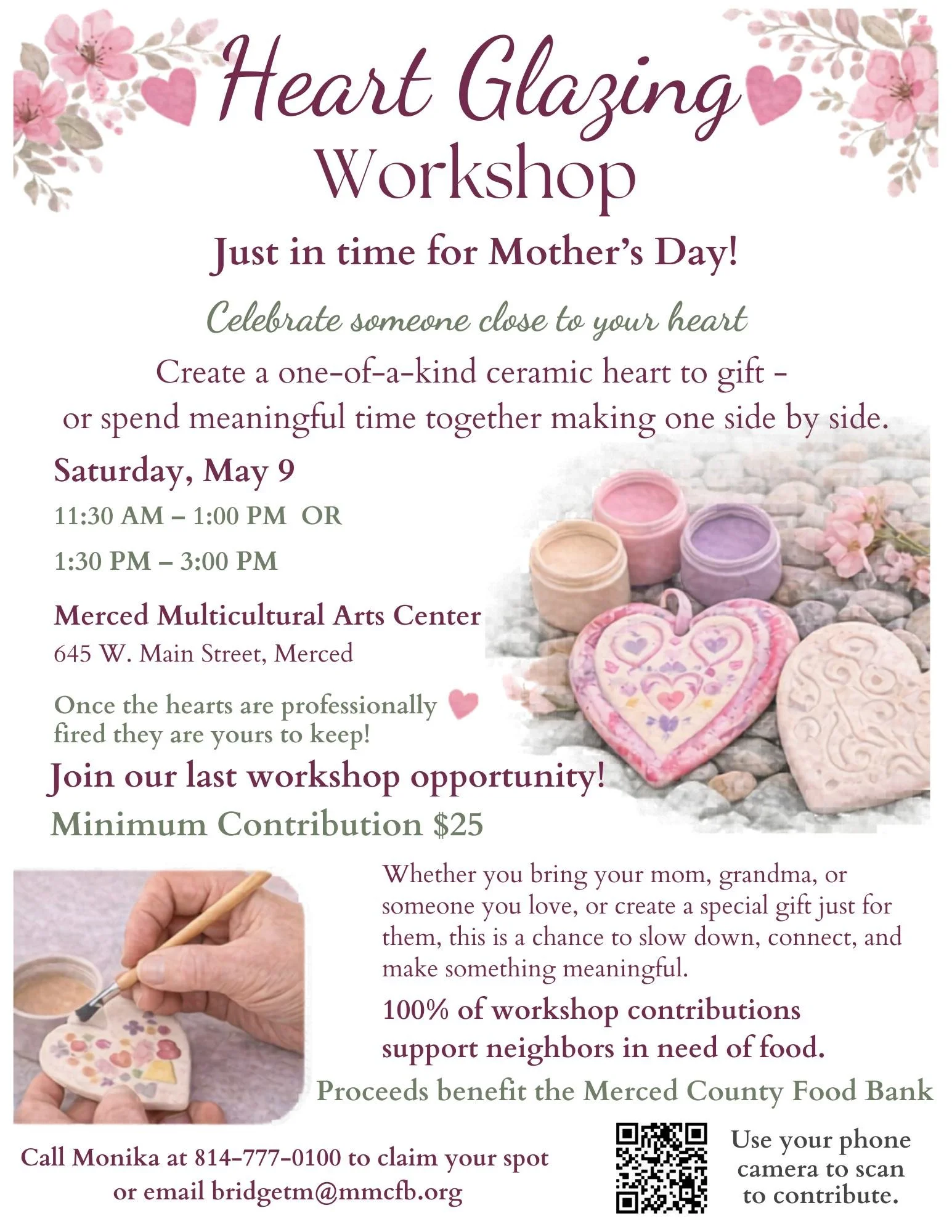 Heart Glazing Workshop