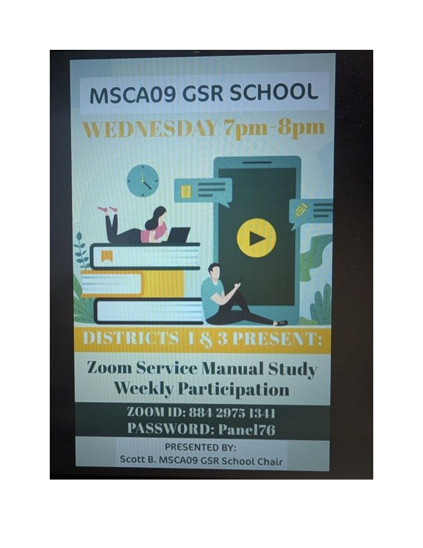 Weekly Service Manual Study