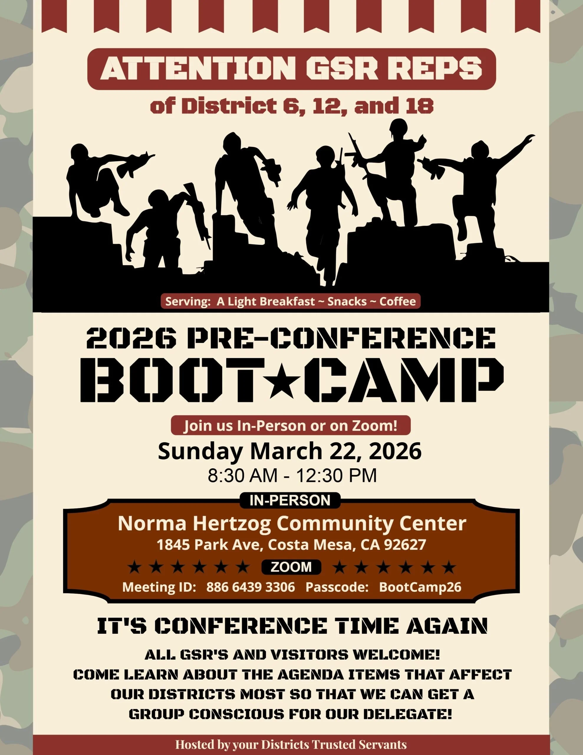 Pre-Conference Bootcamp