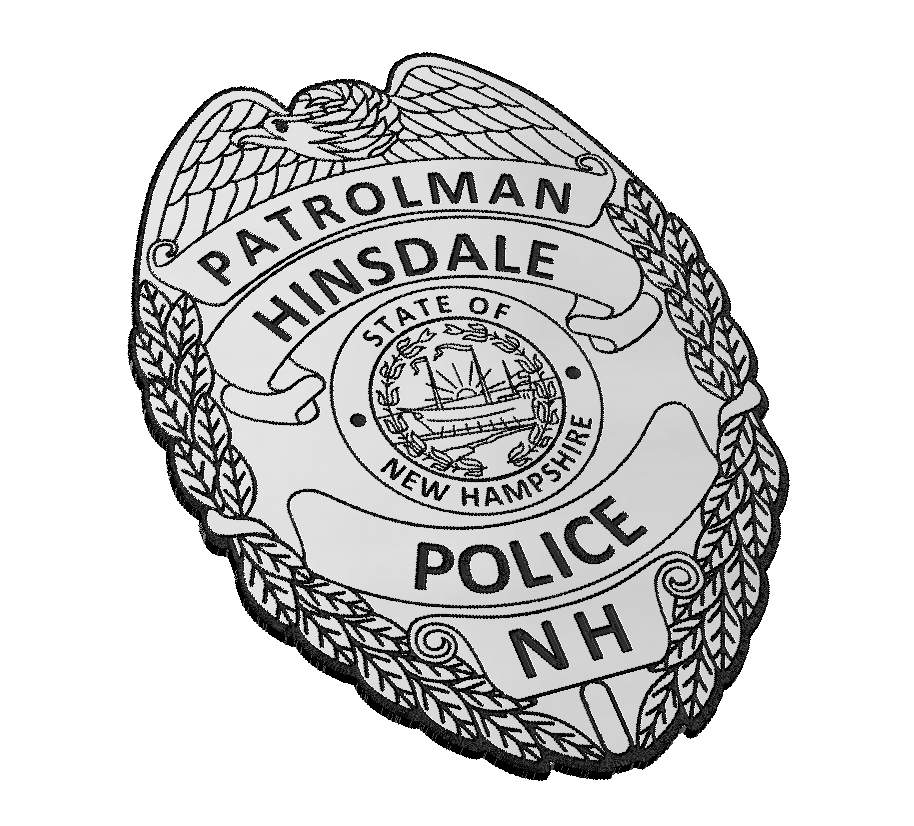 Hinsdale New Hampshire Police Badge — Patriot Nation Designs