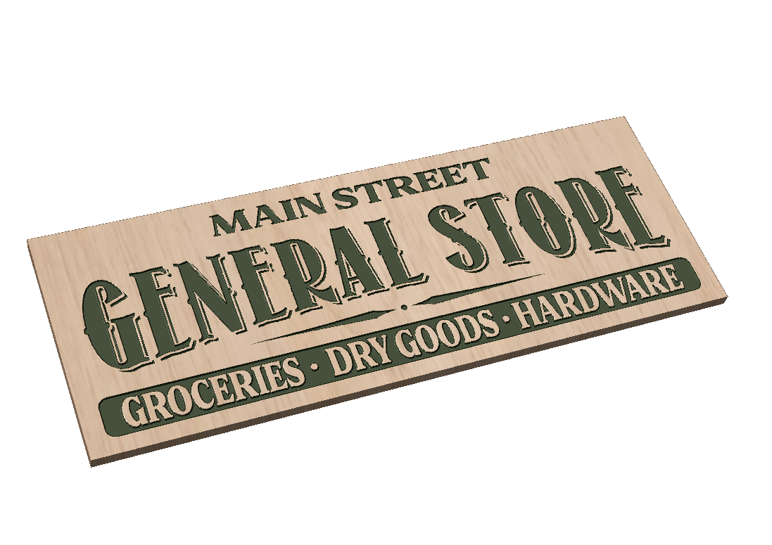 General Store Sign — Patriot Nation Designs