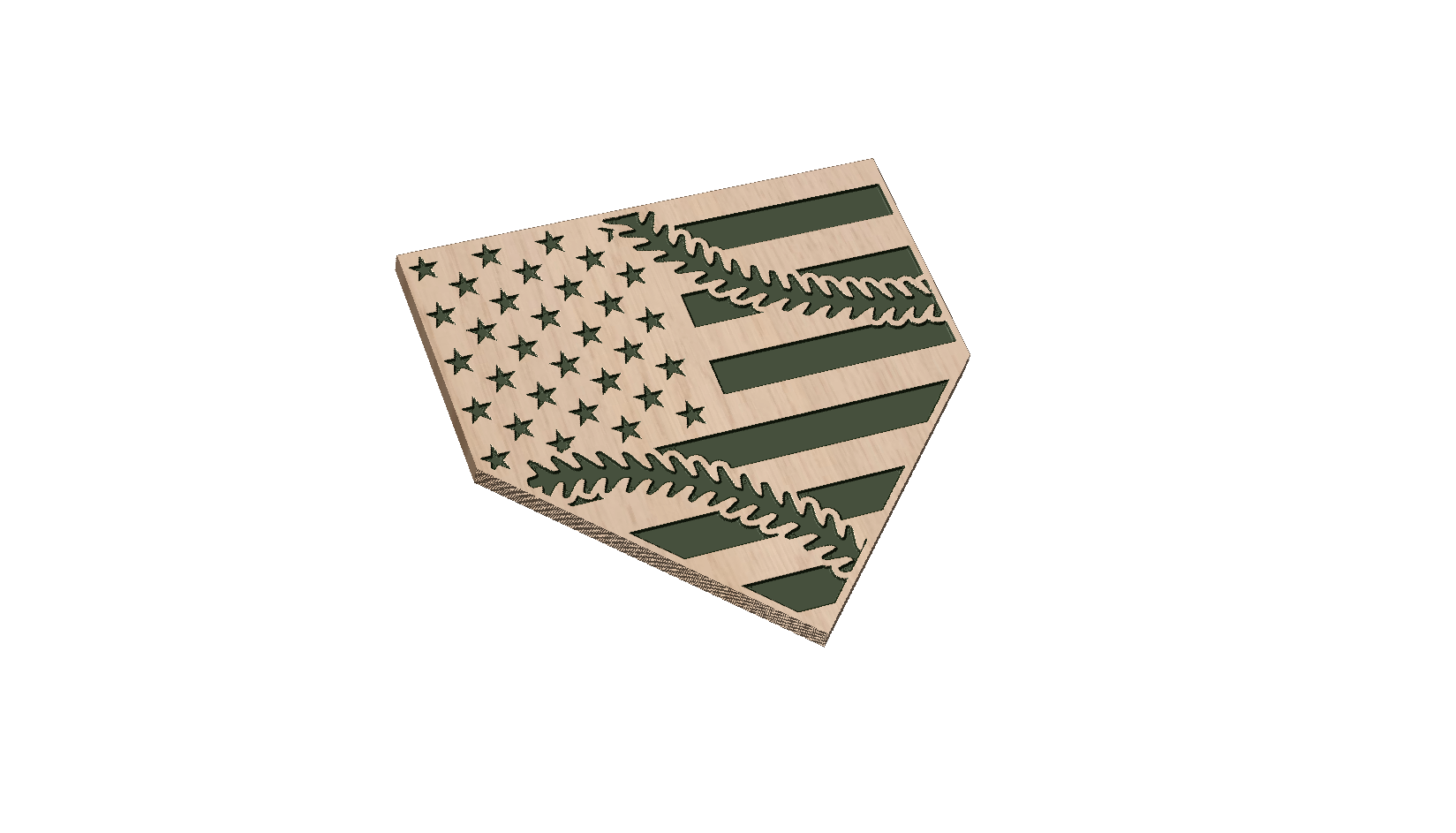 Home Plate Texas Flag — Patriot Nation Designs
