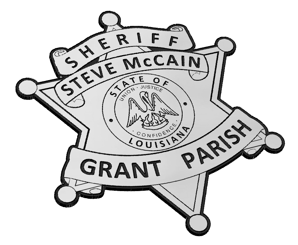 Grant Parish Louisiana Sheriff Badge — Patriot Nation Designs