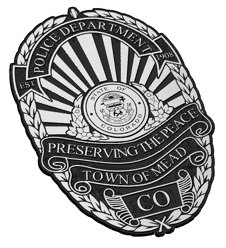 Town of Mead Colorado Police Department Badge — Patriot Nation Designs