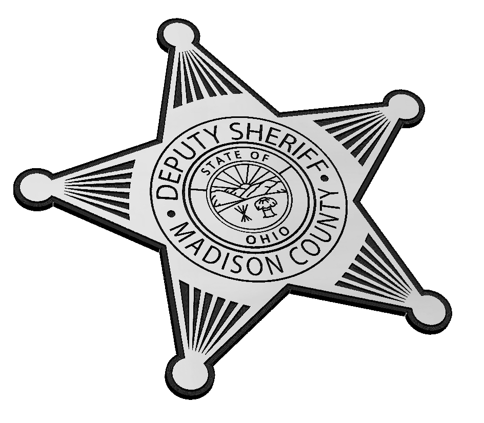 Madison County Ohio Deputy Sheriff Badge — Patriot Nation Designs