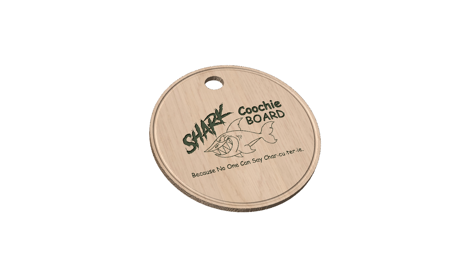 Shark Coochie Board - Because No One Can Say Charcuterie — Patriot