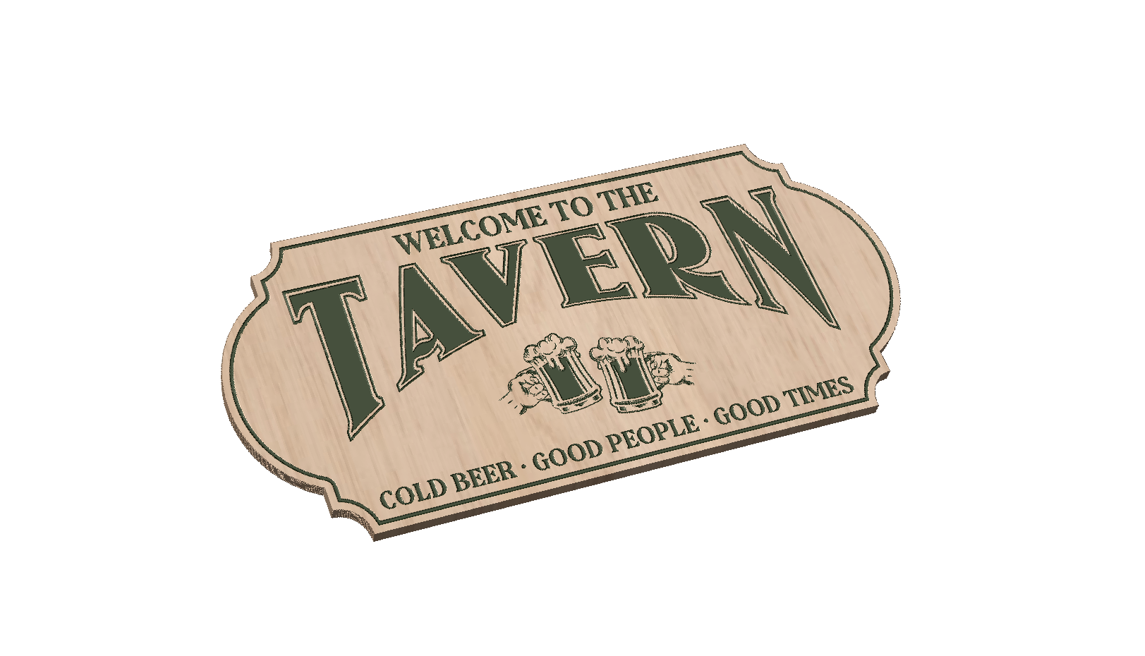 Welcome To The Tavern Sign Patriot Nation Designs