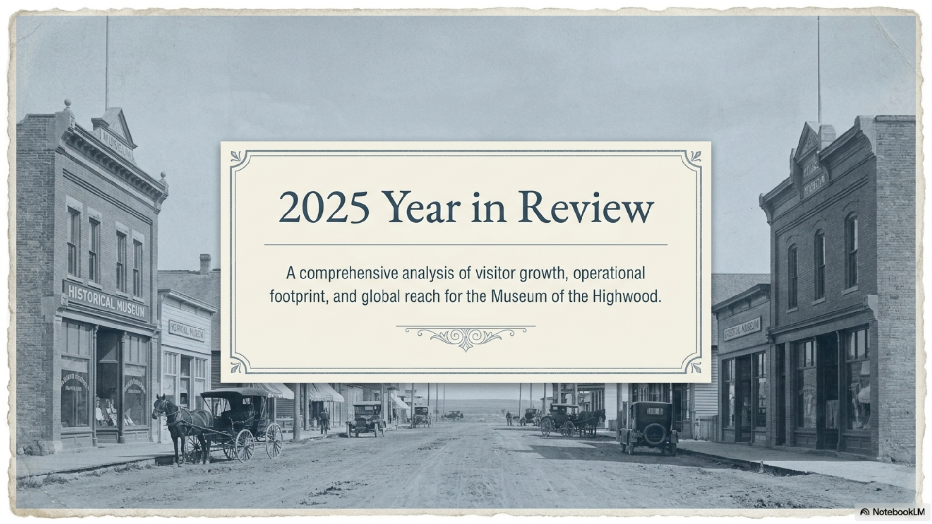2025 Museum of the Highwood Tourism Stats