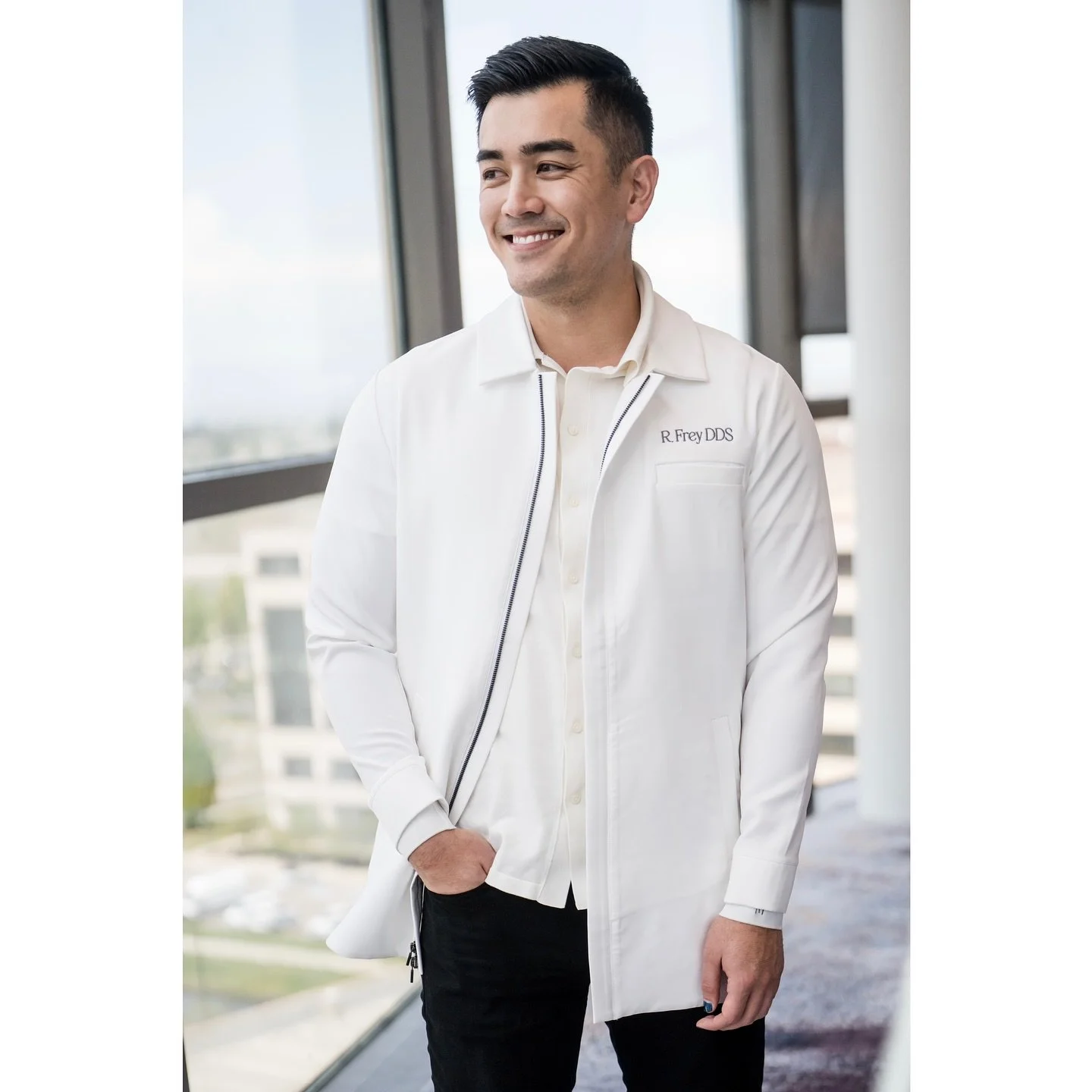 There&rsquo;s something about putting on a @jbarbercollection lab jacket that just hits different! 

The fit, the fabric, the feel&mdash;it&rsquo;s tailored luxury that makes you stand taller, smile bigger, and show up as your best self. 

Confidence