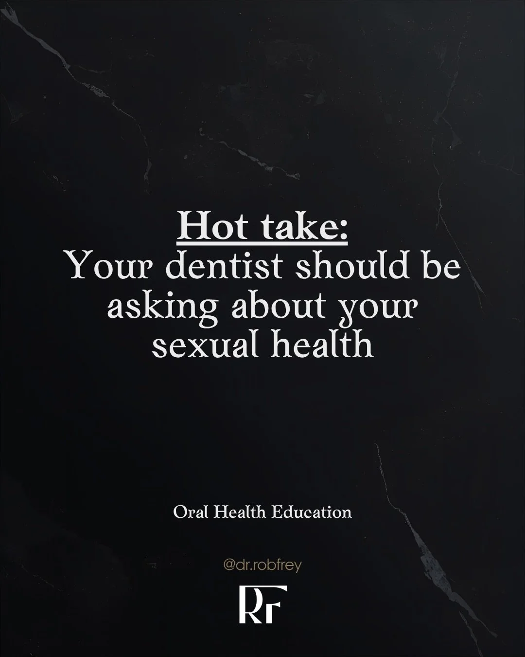 🔥 Most patients pause when I ask about sexual health&hellip;

But it&rsquo;s not personal. It&rsquo;s clinical. We don&rsquo;t only put food in our mouths&hellip;

Your mouth reflects more than just teeth. Viruses like HPV can show up here first, of