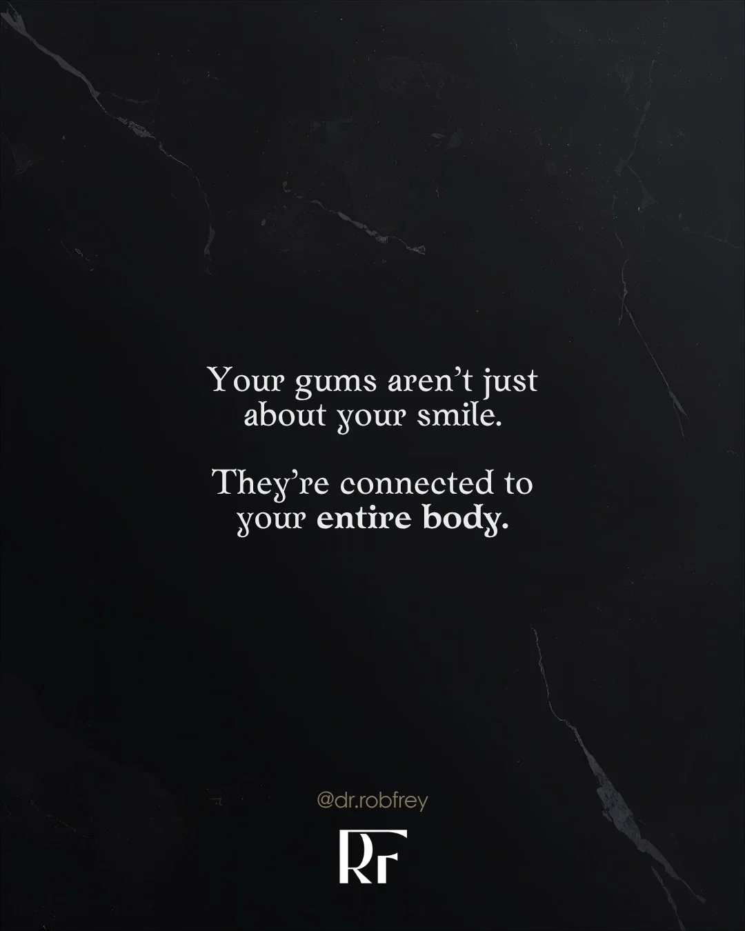 Your gums are a lot like your skin.

If your skin bled every time you washed your face, you wouldn&rsquo;t ignore it. You&rsquo;d know something was wrong.

So why do we accept bleeding gums?

Healthy gums should not bleed when you brush, floss, or e