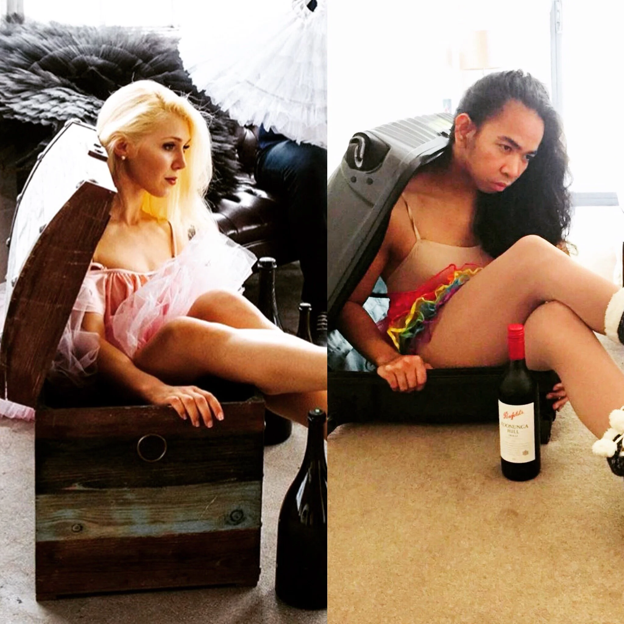 When you're hitchhiking a plane. 